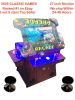 Dark Wood Cocktail Arcade Machine 3505 Games Tilt Up Retro Multi-cade Retro Classic Games Table