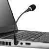 Adjustable Mini Microphone 3.5mm Jack Condenser Headset For Laptop Computer PC