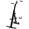Soozier Seated Pedal Exerciser, Foldable Leg Exercise Bike with LCD Monitor for Seniors Elderly Rehabilitation Recovery Therapy