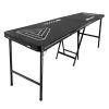 8' Portable Beer Pong Folding Tailgate Table Party Drinking Game Carrying Handle