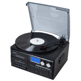 Victor Cosmopolitan 8-in-1 Turntable Music Center