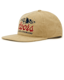 COORS Beer Men's Snapback Hat
