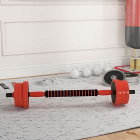 4-in-1 Adjustable Dumbbell Set 66lbs for Home Gym Comprehensive Weight Training Equipment