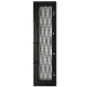 7-Peg Mug Rack by Millwork Engineering, Black Frame