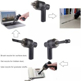Portable Cordless Electric Air Duster Keyboard PC Car Cleaner Tool Rechargeable Compressed Air Duster, Keyboard Cleaner Electric Air Duster