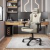 Techni Sport TSF65C Fabric Memory Foam Gaming Chair â€“ Beige