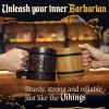 Beer Mug 20 OZ Dark Viking Viking mug Tankard Mug Beer stein Wooden beer mug Handmade Gifts for Men Fathers Day Christmas Birthday Gifts Norse & Celti