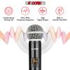 5 Core Wireless Microphone VHF Professional Handheld Microfonos Inalambricos Cordless Mic System Portable for Karaoke Singing Wedding DJ Party Speech