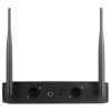 Supersonic VHF Dual Fixed Channel Professional Wireless Microphone with Carry Case