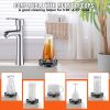 VEVOR Glass Rinser, 10 Powerful Spraying Jets 360Â° Rotating Cup Rinser for Sink