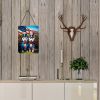 NEW All American Westie Wall or Door Hanging Prints Aluminum Metal Sign Kitchen Wall Bar Bathroom Plaque Home Decor Front Door Plaque, 12x16