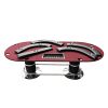 96 inches Poker Table Model 18755 Red with Cup Holders and Chips Tray