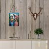 NEW All American Airedale Terrier Wall or Door Hanging Prints Aluminum Metal Sign Kitchen Wall Bar Bathroom Plaque Home Decor Front Door Plaque, 12x16