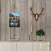 NEW All American Weimaraner Wall or Door Hanging Prints Aluminum Metal Sign Kitchen Wall Bar Bathroom Plaque Home Decor Front Door Plaque, 12x16