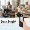 Under-Desk Elliptical Machineâ€“Compact & Quiet Mini Pedal Exerciser with Adjustable Speed, LED Display
