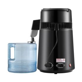 VEVOR Water Distiller, 4L 1.05 Gallon Pure Water Purifier Filter For Home Countertop, 750W Distilled Water Maker (Default: Default)
