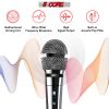 5 CORE Microphone Dynamic Vocal Handheld Mic Cardioid Unidirectional Microfono w On Off Switch + XLR Audio Cable for Singing Karaoke Public Speaking &