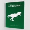 Jurassic Park Wheres The Goat Minimal Movie Canvas Print or Poster