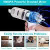 2-in-1 Cordless Vacuum Cleaner and Air Duster Rechargeable Handheld Compressed Air Duster Electric Air Blower Keyboard Cleaner For Car Home Office