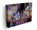 LED signs Broadway Theaters Canvas Print or Poster